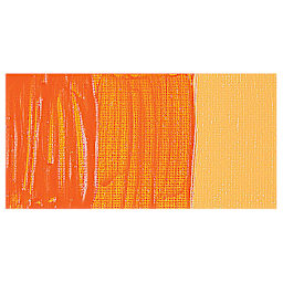 Daler-Rowney System3 Medium Body Acrylic Paint - Cadmium Orange Light Hue swatch
