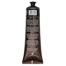 Chroma A2 Student Acrylics - Ivory Black, 120 ml tube, back