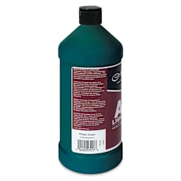 Chroma A2 Student Acrylics - Pthalo Green Hue, 1 L, Bottle, back