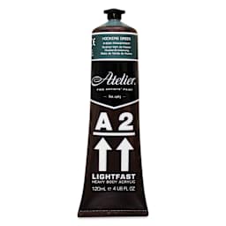 Chroma A2 Student Acrylics - Hookers Green Hue, 120 ml tube