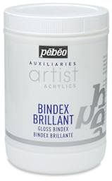 Pebeo Bindex Brillant - Front of 1 liter jar
