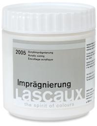 Lascaux Acrylic Sizing - Front of 500 ml jar
