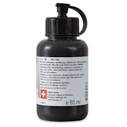 Lascaux Studio Acrylics - Paynes Gray, 85 ml bottle back