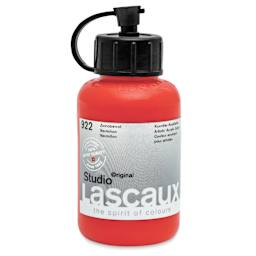Lascaux Studio Acrylics - Vermilion, 85 ml bottle