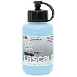 Lascaux Studio Acrylics - Turquoise Blue Light, 85 ml bottle