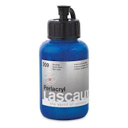 Lascaux Perlacryl Iridescent Acrylics - Azure Blue, 85 ml bottle