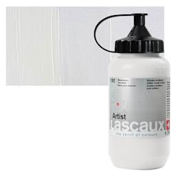 Lascaux Artist Acrylic - Tint White, 390 ml tube and swatch