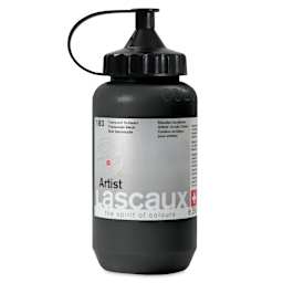 Lascaux Artist Acrylics - Transoxide Black, 390 ml Tube