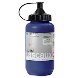 Lascaux Artist Acrylics - Phthalo Blue Deep, 390 ml Bottle