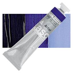 Lascaux Artist Acrylic - Ultramarine Blue, 45 ml tube and swatch