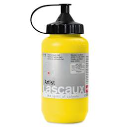 Lascaux Artist Acrylics - Cadmium Yellow Light, 390 ml Tube