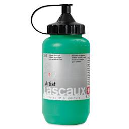 Lascaux Artist Acrylics - Phthalo Green Light, 390 ml Bottle
