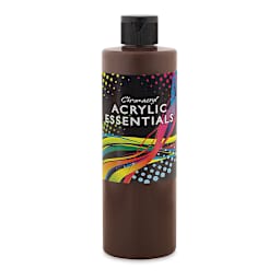 Chromacryl Acrylic Essentials - Burnt Umber, 500 ml