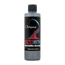 Chroma Molten Metals Acrylics - Purgare Silver
