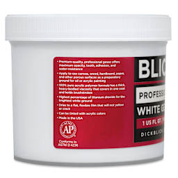 Blick Artists Acrylic Gesso - Professional White, Quart