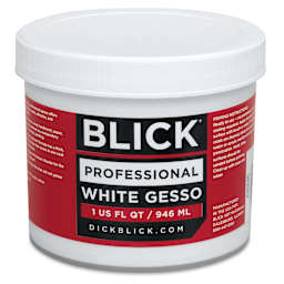 Blick Artists Acrylic Gesso - Professional White, Quart