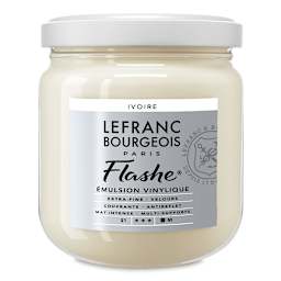 Lefranc & Bourgeois Flashe Vinyl Paint -  Ivory, 400 ml jar