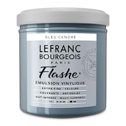 Lefranc & Bourgeois Flashe Vinyl Paint - Blue Ash, 125 ml jar