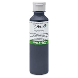 Tri-Art Liquid Artist Acrylics - Payne's Gray, 120 ml bottle
