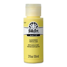 FolkArt Matte Acrylic Paint - Daybreak, 2 oz, Bottle (Front)