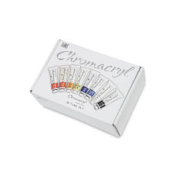 
Chromacryl Students' Acrylics, Starter Pack Assorted .65oz Tube Outside of Package
