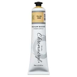 Chromacryl Students' Acrylics - Yellow Oxide, 2.5 oz tube
