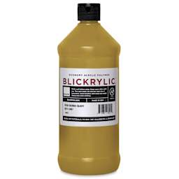 Blickrylic Student Acrylics - Raw Sienna, Quart