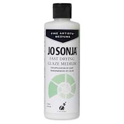 Chroma’s Jo Sonja Fast Drying Glaze Medium - 8 oz bottle - front