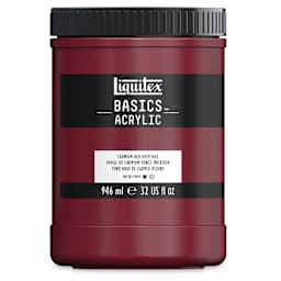 Liquitex Basics - Cadmium Red Deep Hue, 32 oz jar