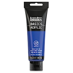 Liquitex Basics - Cobalt Blue Hue, 4 oz tube