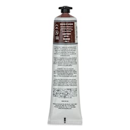 Jo Sonja's Artist Acrylic - Burnt Sienna, 2.5 oz tube back