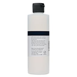 Blick Matte Acrylic - Extender, back of 8 oz bottle