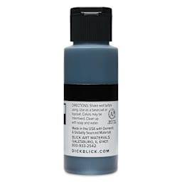Blick Matte Acrylic - Black, 2 oz bottle