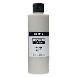Blick Matte Acrylic - Warm Gray, 8 oz