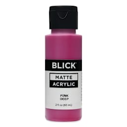 Blick Matte Acrylic - Pink Deep, 2 oz bottle
