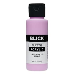 Blick Matte Acrylic - Red Violet Light, 2 oz bottle