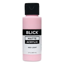 Blick Matte Acrylic - Red Light, 2 oz bottle