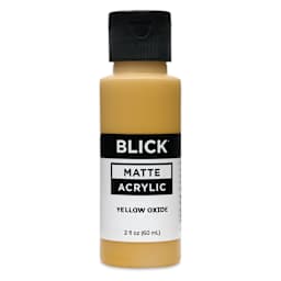 Blick Matte Acrylic - Yellow Oxide, 2 oz bottle