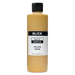 Blick Matte Acrylic - Yellow Oxide, 8 oz