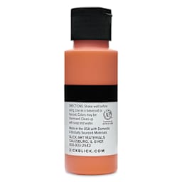 Blick Matte Acrylic - Orange Deep, 2 oz bottle