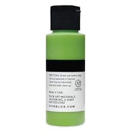 Blick Matte Acrylic - Yellow Green Deep, 2 oz bottle