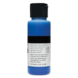 Blick Matte Acrylic - Dark Blue Medium, 2 oz bottle
