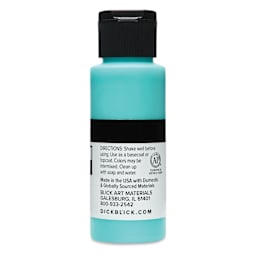 Blick Matte Acrylic - Aqua, 2 oz bottle