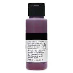 Blick Matte Acrylic - Blue Red Deep, 2 oz bottle