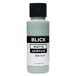 Blick Matte Acrylic - Sage Blue, 2 oz bottle