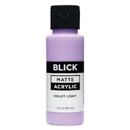 Blick Matte Acrylic - Violet Light, 2 oz bottle