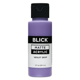Blick Matte Acrylic - Violet Deep, 2 oz bottle