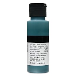 Blick Matte Acrylic - Dark Green Deep, 2 oz bottle