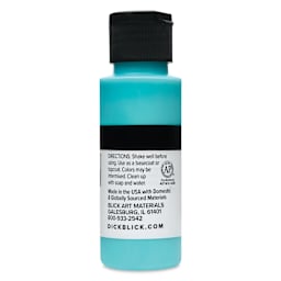 Blick Matte Acrylic - Green Blue Medium, 2 oz bottle
