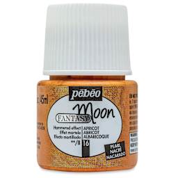 Pebeo Fantasy Moon Paints - Apricot, 45 ml bottle
